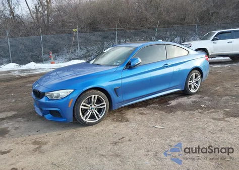 2014 BMW 428I xDrive z USA, uszkodzony, nr VIN WBA3N9C59EK245821